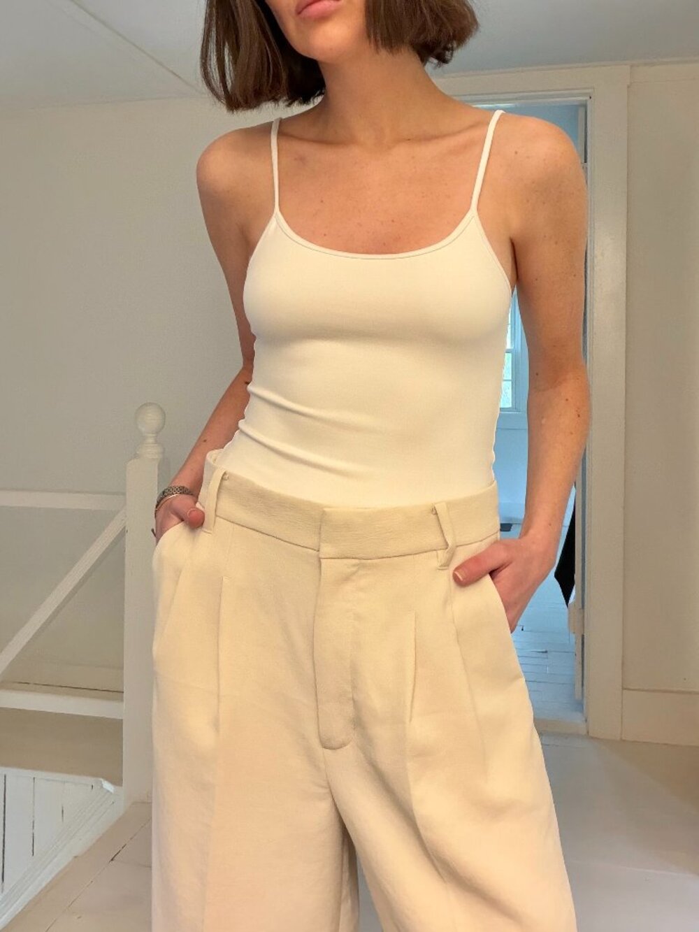 Rika Studios Birkin Bodysuit White Size XS